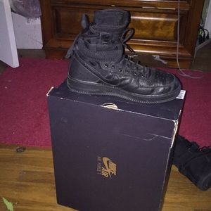 Sf Af1 Black on Black